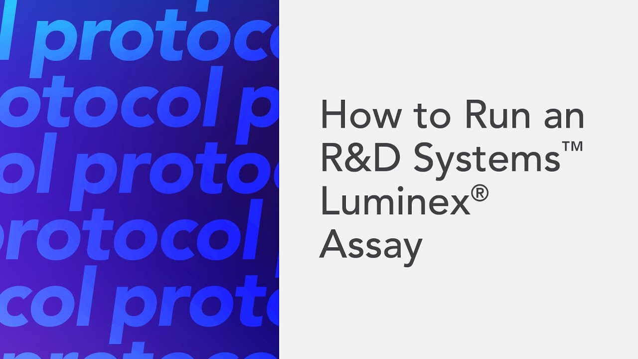 How to Run an R&D Systems Luminex® Assay: Protocol, Tips & Tricks
