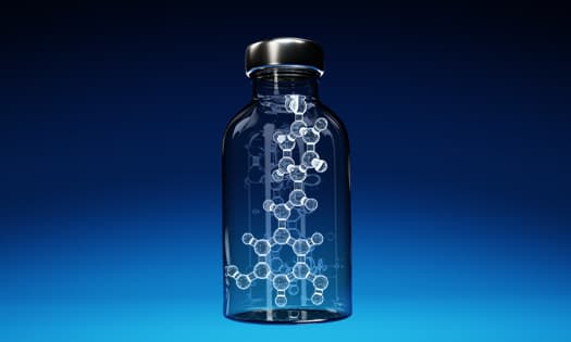Small Molecules Bottle