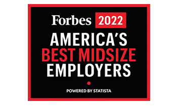 Forbes Midsize Company Award Logo