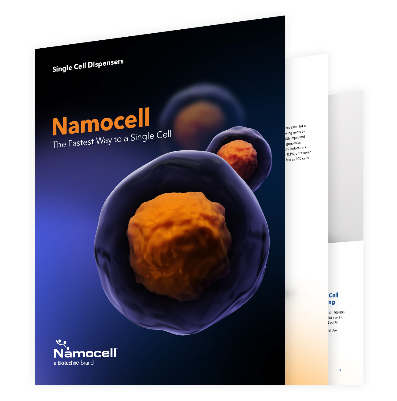 Learn how Namocell single cell dispensers enable single cell sorting and isolation.  Using microfluidics-based technology Namocell enables gentle sorting that preserves cell viability.